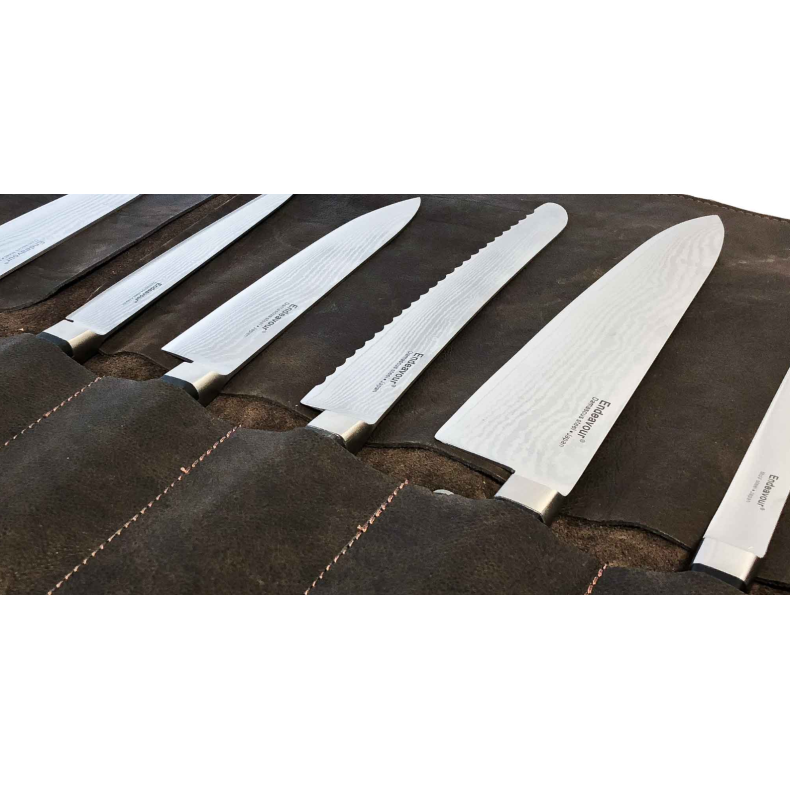 Endeavour Damascus knivsæt med 10 knive og 1 Stegegaffel - Gaveartikler Køkken - Norwegian East India